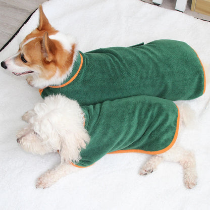 Pet Microfiber Bathrobe Towel
