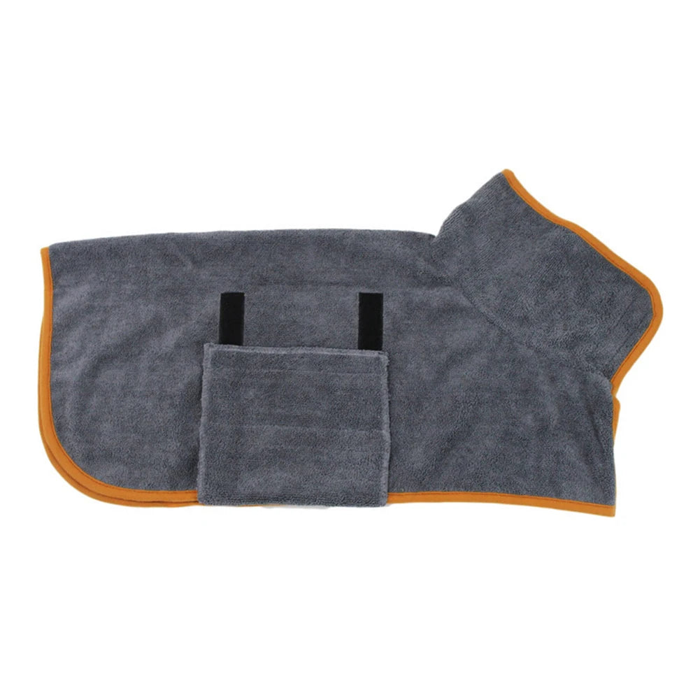 Pet Microfiber Bathrobe Towel