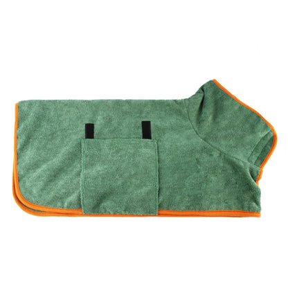 Pet Microfiber Bathrobe Towel
